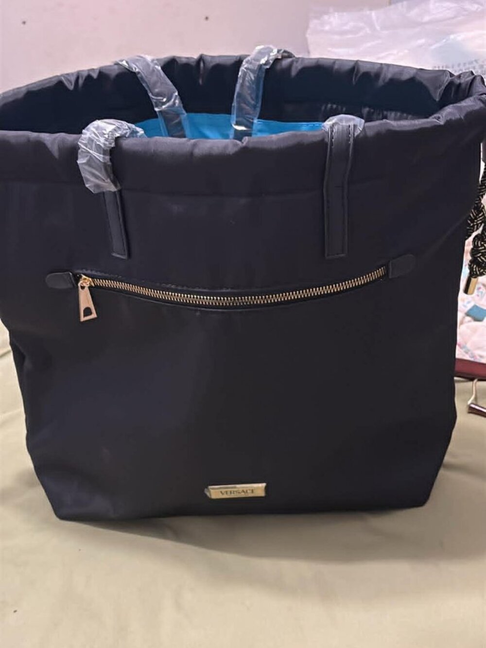 VERSACE TRAVEL TOTE